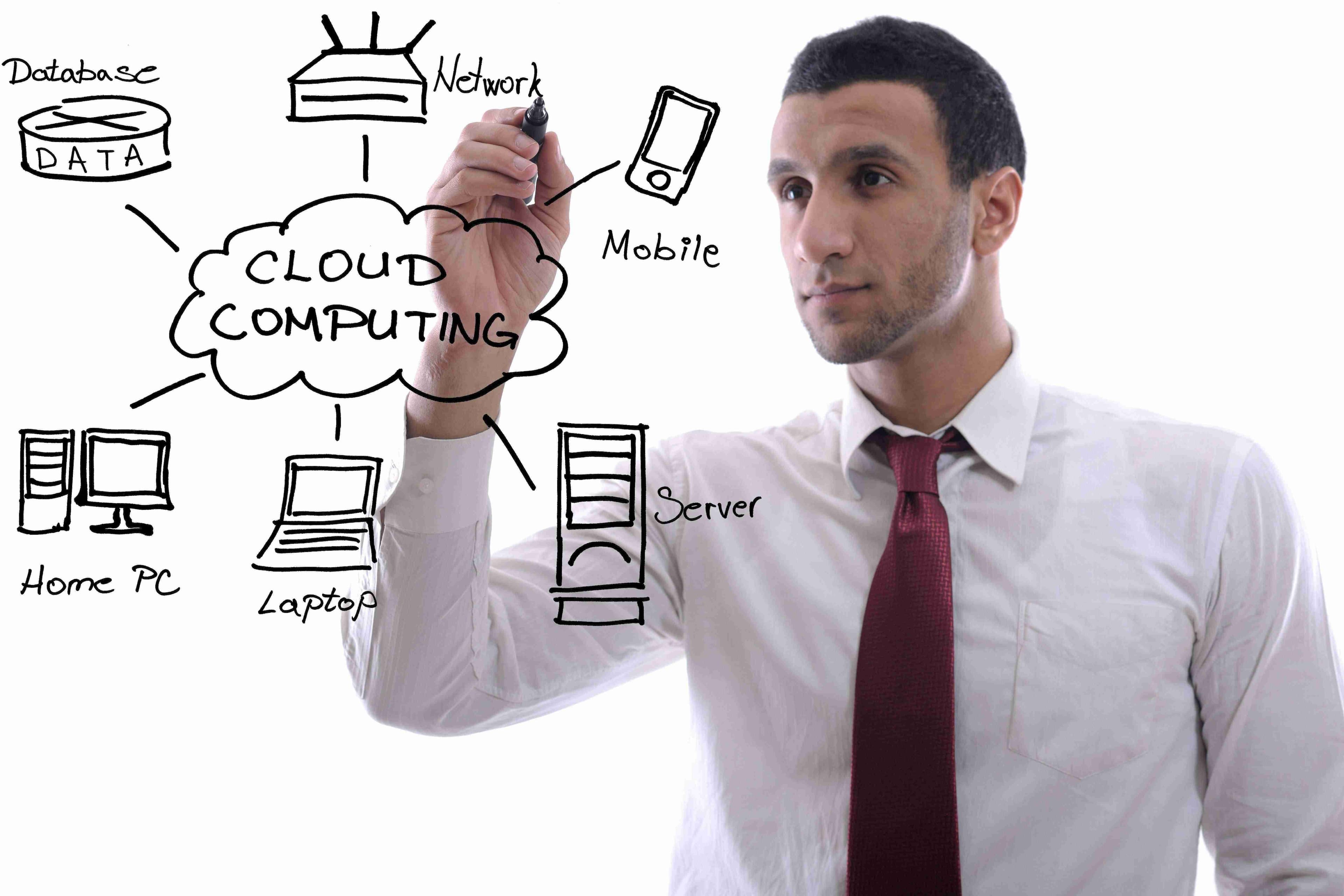 Cloud Consulting Illustration